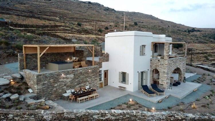 Вилла The Detailor - Tinos House Agios Romanos Экстерьер фото