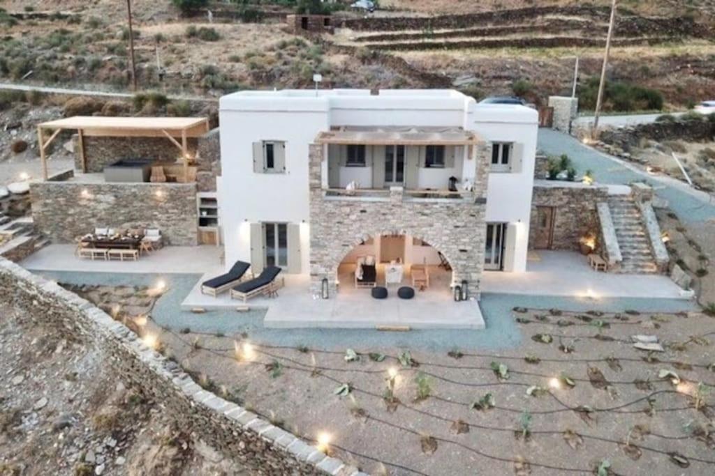 Вилла The Detailor - Tinos House Agios Romanos Экстерьер фото